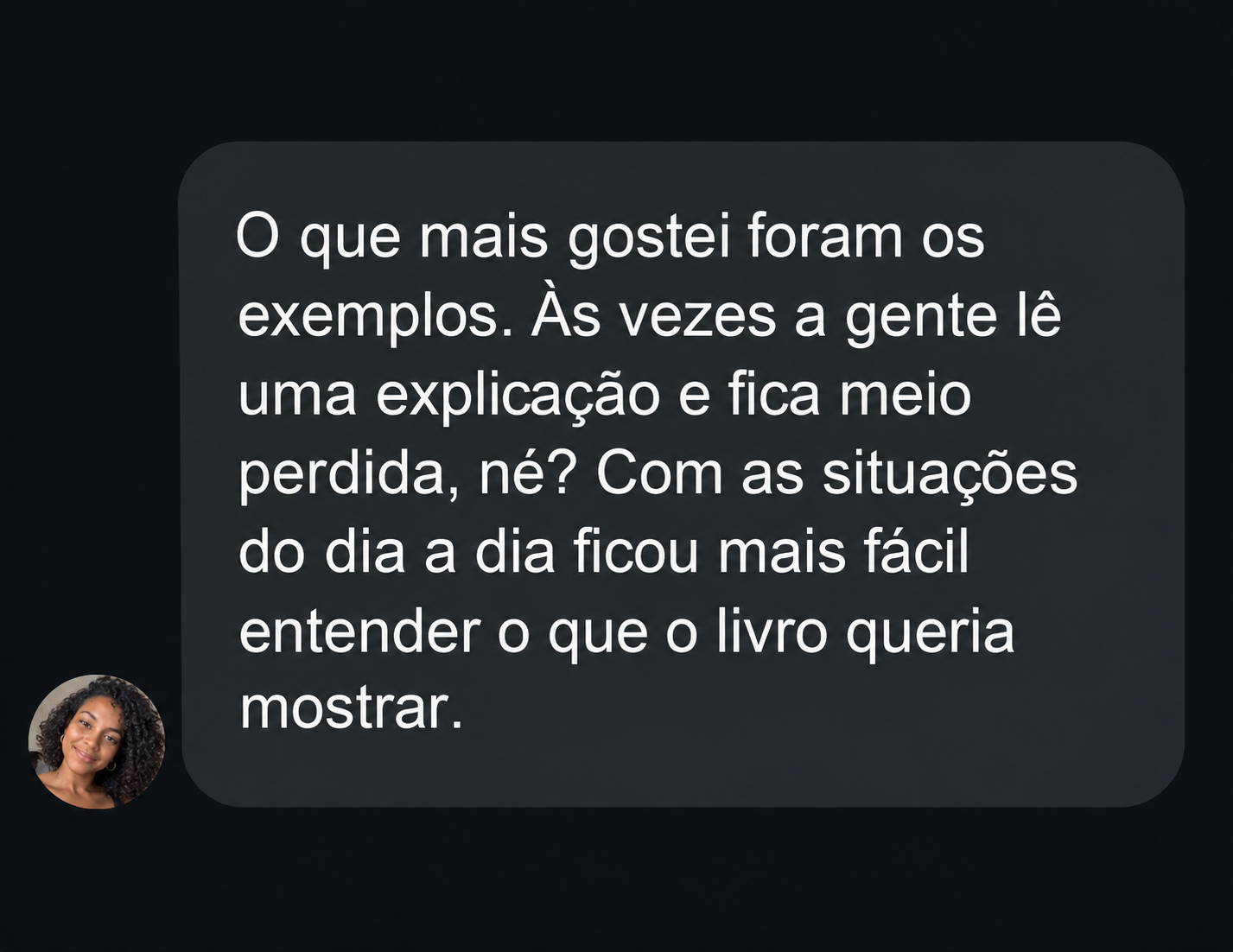 Feedback 2 sobre a leitura do ebook