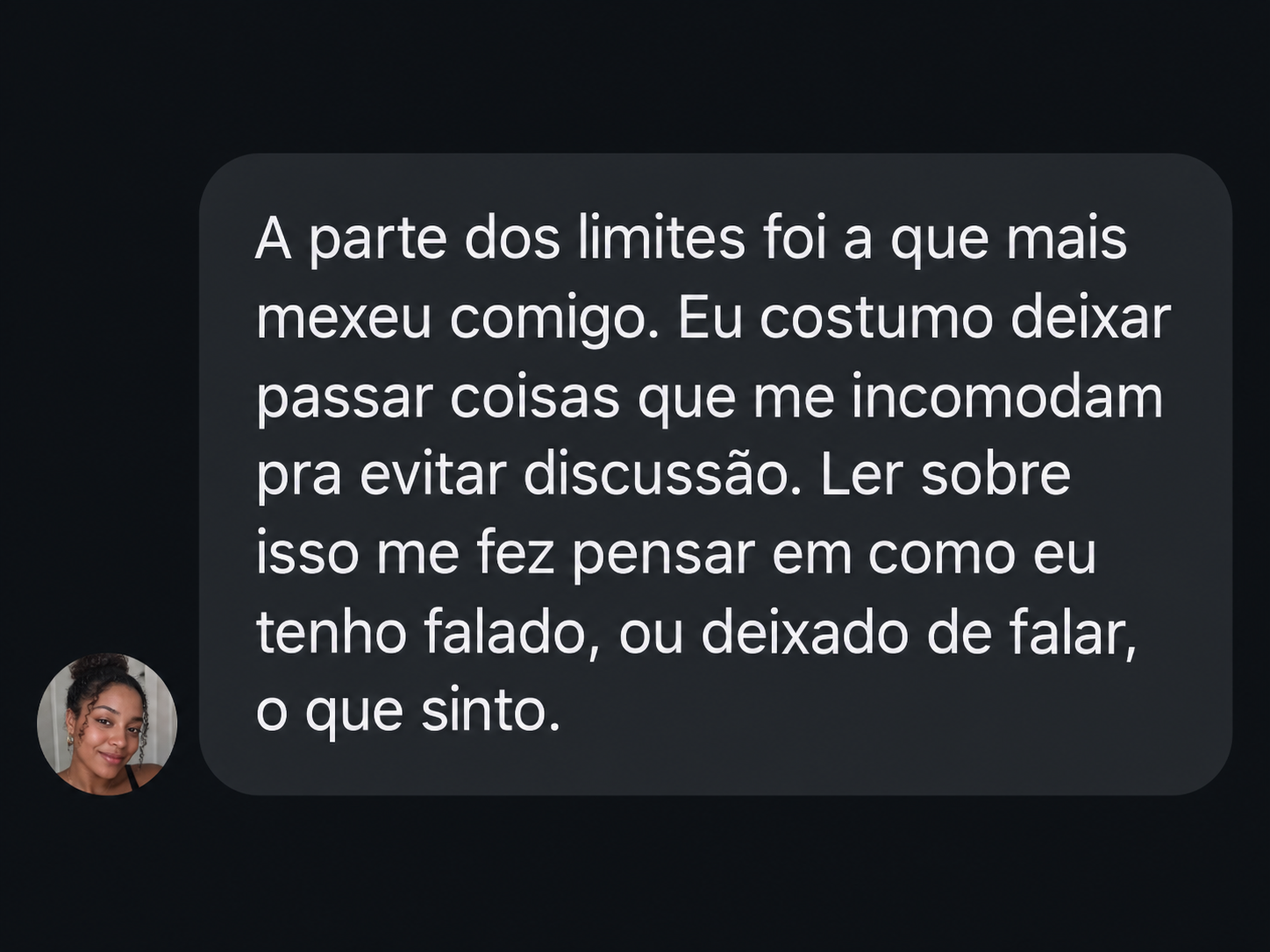 Feedback 5 sobre a leitura do ebook